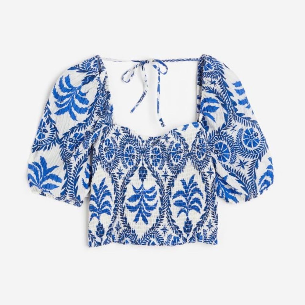 H&M smocked top - Picture 1 of 8